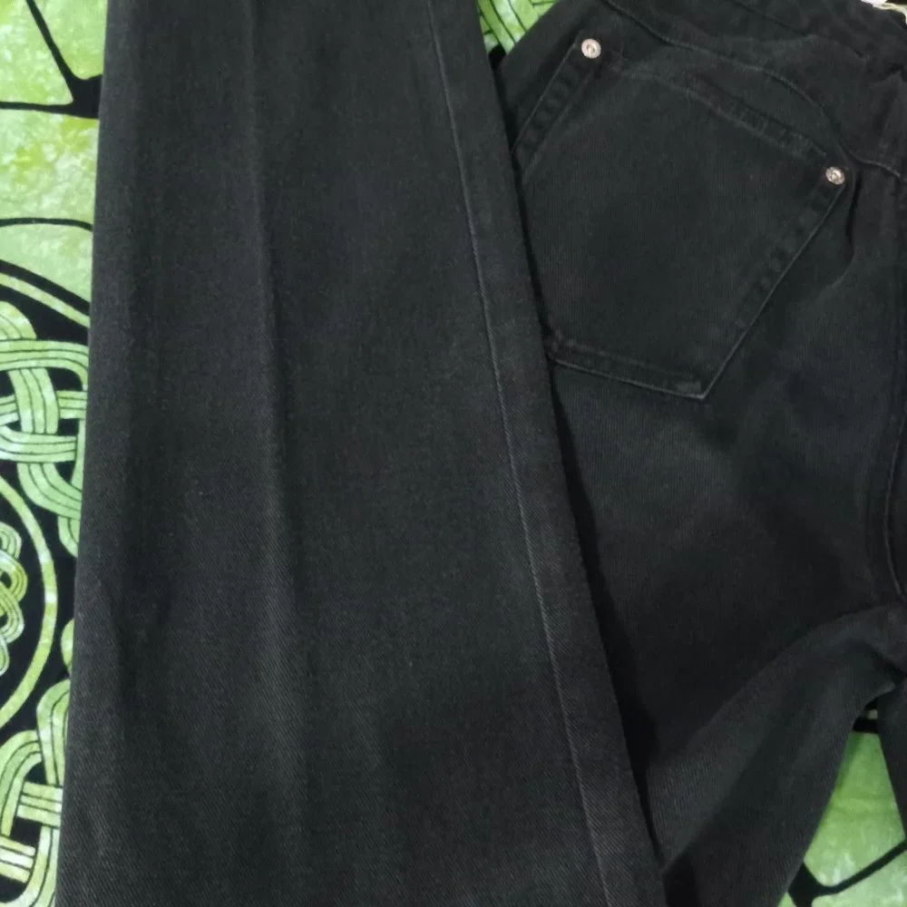 Vintage  DKNY Black Jeans Size 8 - Picture 12 of 12